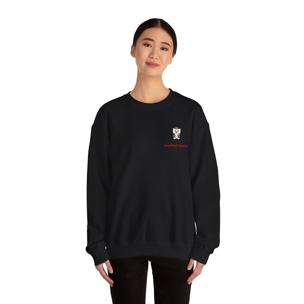 "Chained Chonk" Crewneck Sweatshirt