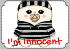 I'm Innocent - Greeting Card