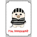 I'm Innocent - Greeting Card