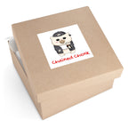 "Chained Chonk" Square Vinyl Sticker