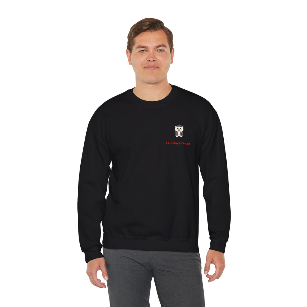 "Chained Chonk" Crewneck Sweatshirt
