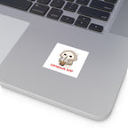 "Omega Sip" Square Vinyl Sticker