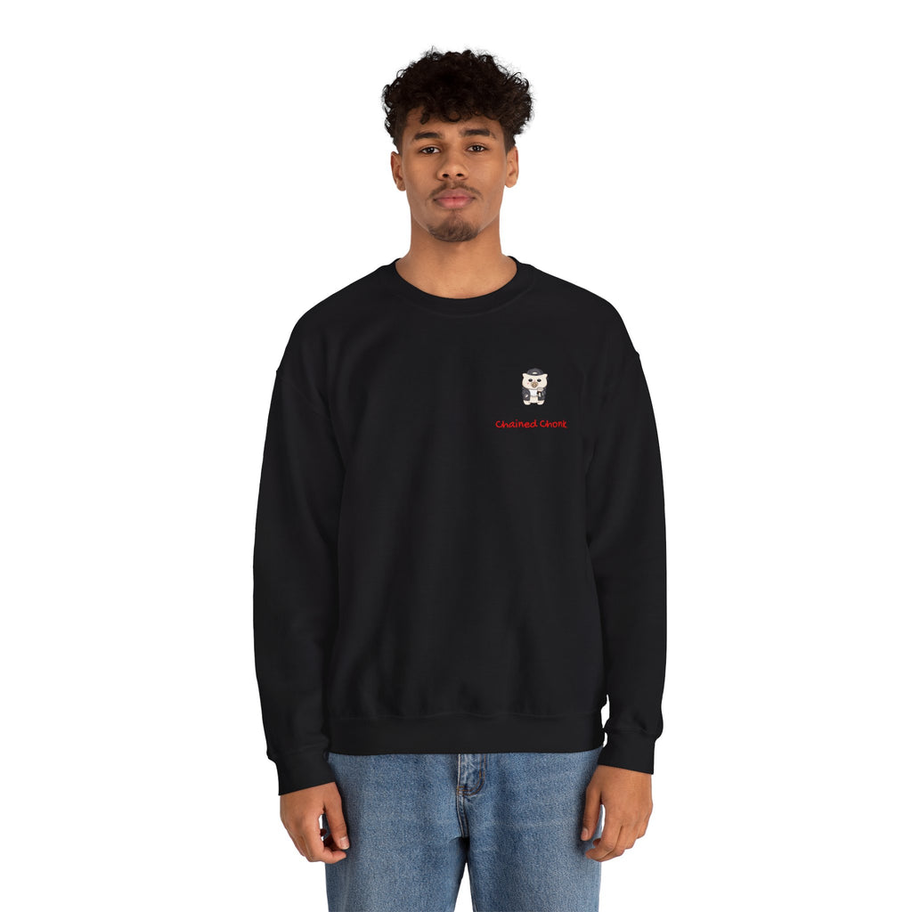 "Chained Chonk" Crewneck Sweatshirt