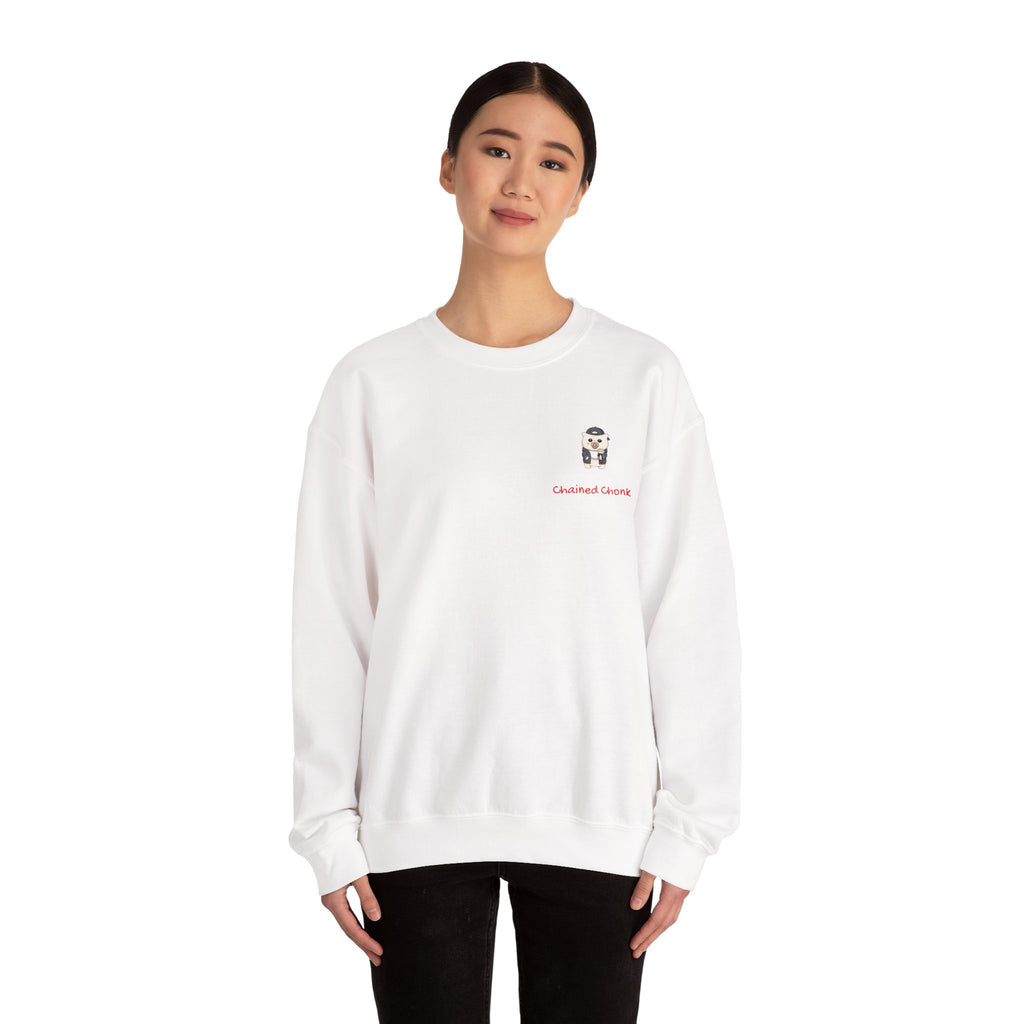 "Chained Chonk" Crewneck Sweatshirt