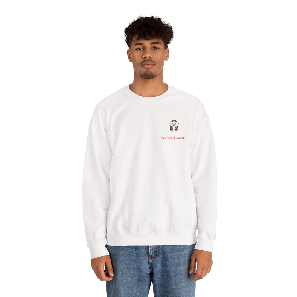 "Chained Chonk" Crewneck Sweatshirt