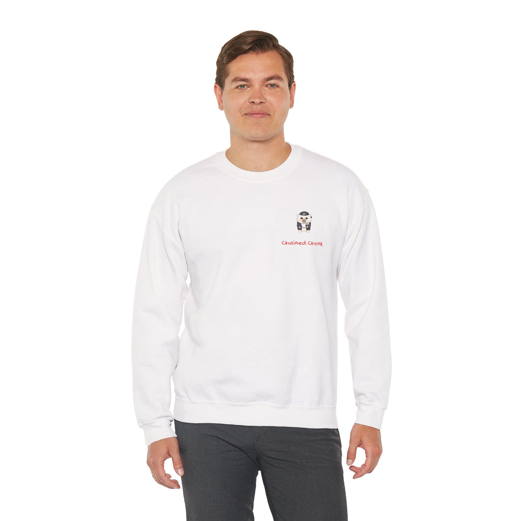 "Chained Chonk" Crewneck Sweatshirt
